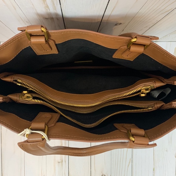 NWT Etienne Aigner Leather Tote - Picture 3 of 4